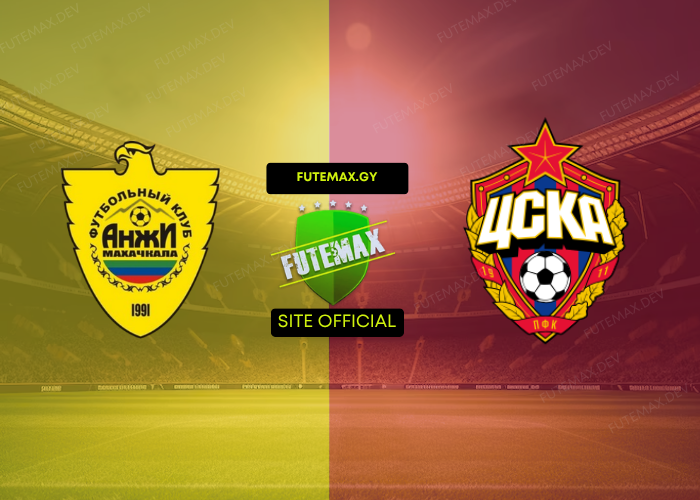 Makhachkala x CSKA Moscow ao vivo 17/09/2026